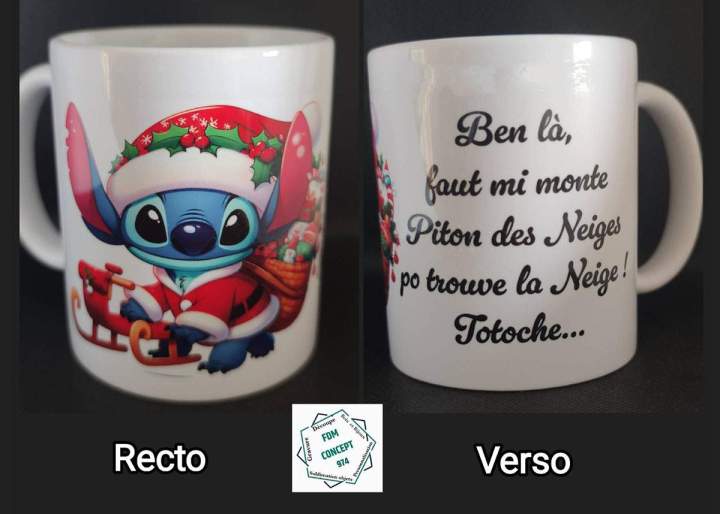 Sublimation d'objets au Tampon